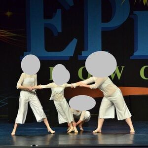 Revolution white 3 piece pant set - child medium